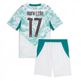 Portugal Rafael Leao #17 Borte skjorte til barn VM 2026 Kortermet (+ korte bukser)